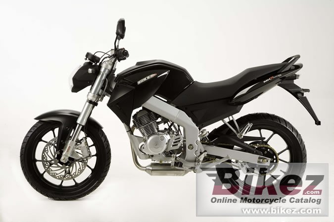 Big Motorhispania mh7 125 air naked picture and wallpaper from Bikez.com